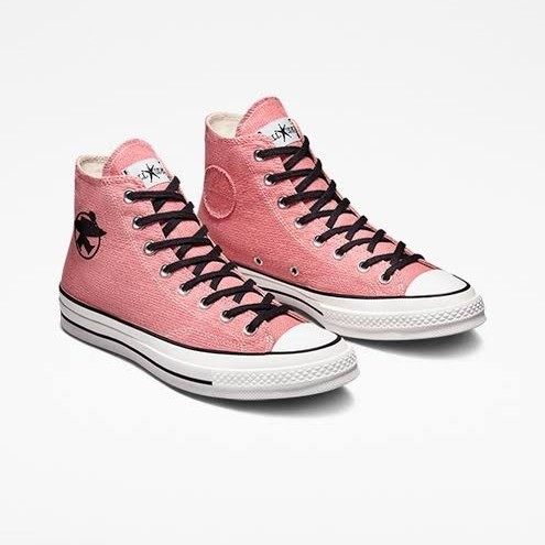 CONVERSE X STUSSY SURFMAN PINK ORIGINAL RESMI