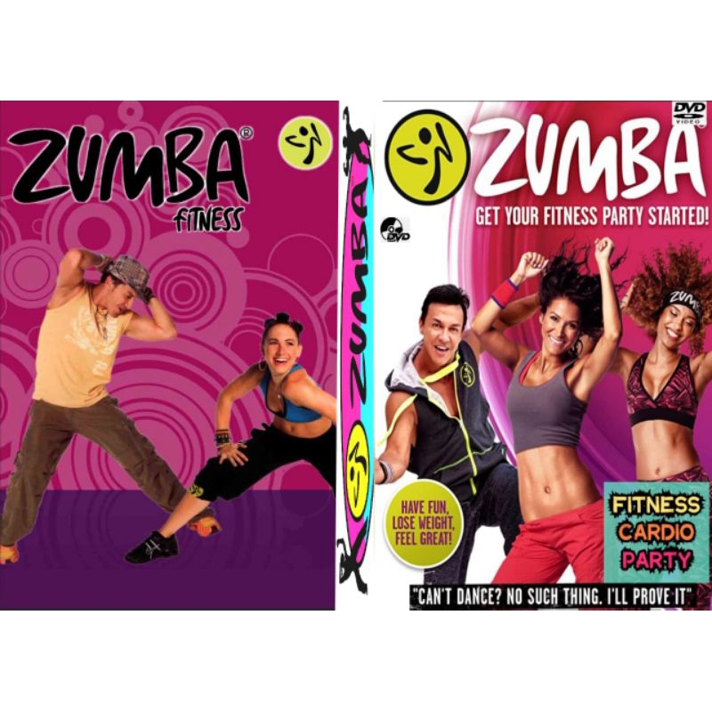 Kaset Video Senam Zumba Cardio Party Zumba Fitness
