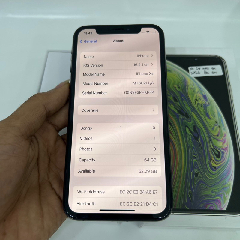 apple iPhone Xs 64GB Second