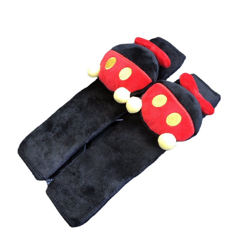 sarung seatbelt mickey minnie 1 pasang