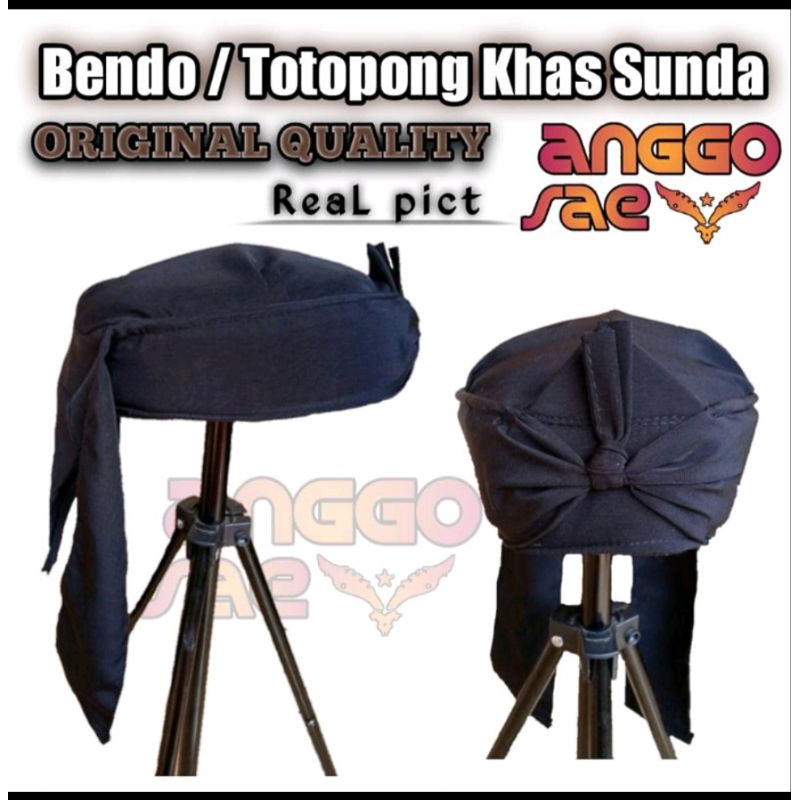 iket sunda jawa barat blangkon totopong