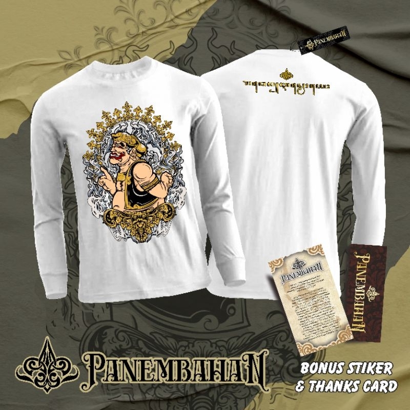 KAOS JAWA SEMAR ISMOYO PANJANG HITAM /PUTIH