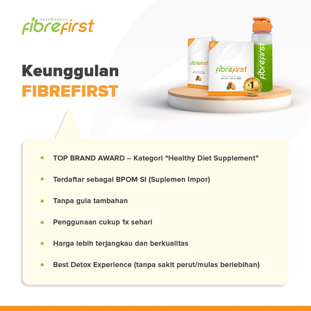 FibreFirst 3 box x 7 Sachets | 21 Sachets