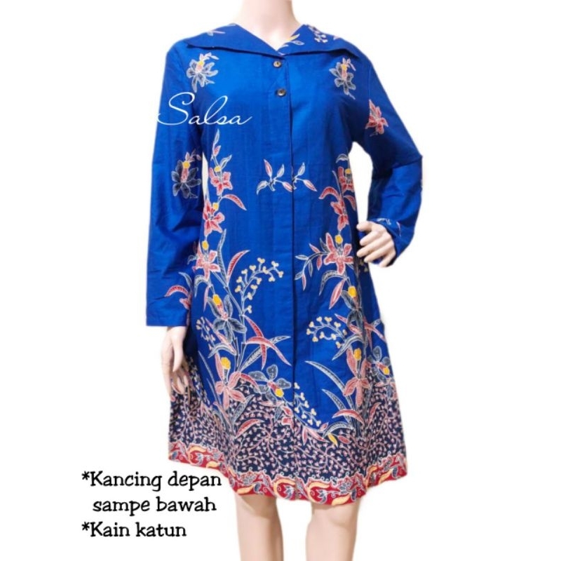 ATASAN WANITA PREMIUM TUNIK BATIK FASHION MUSLIM TERBARU