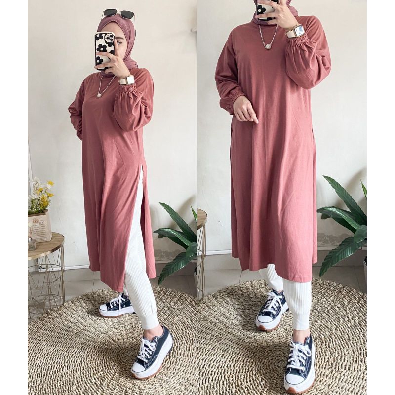 Silly Tunik Bahan Kaos Combed 30S