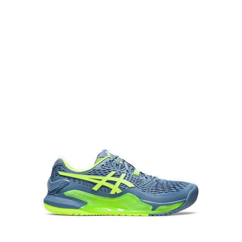 Asics Gel Resolution 9 Sepatu Tennis Pria Blue