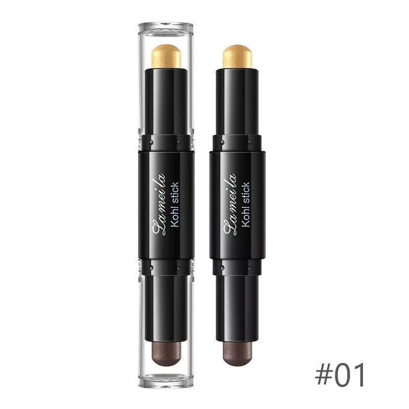 Lameila Lamailai Duo Eyeshadow Stick Waterproof and Long Lasting LML3045