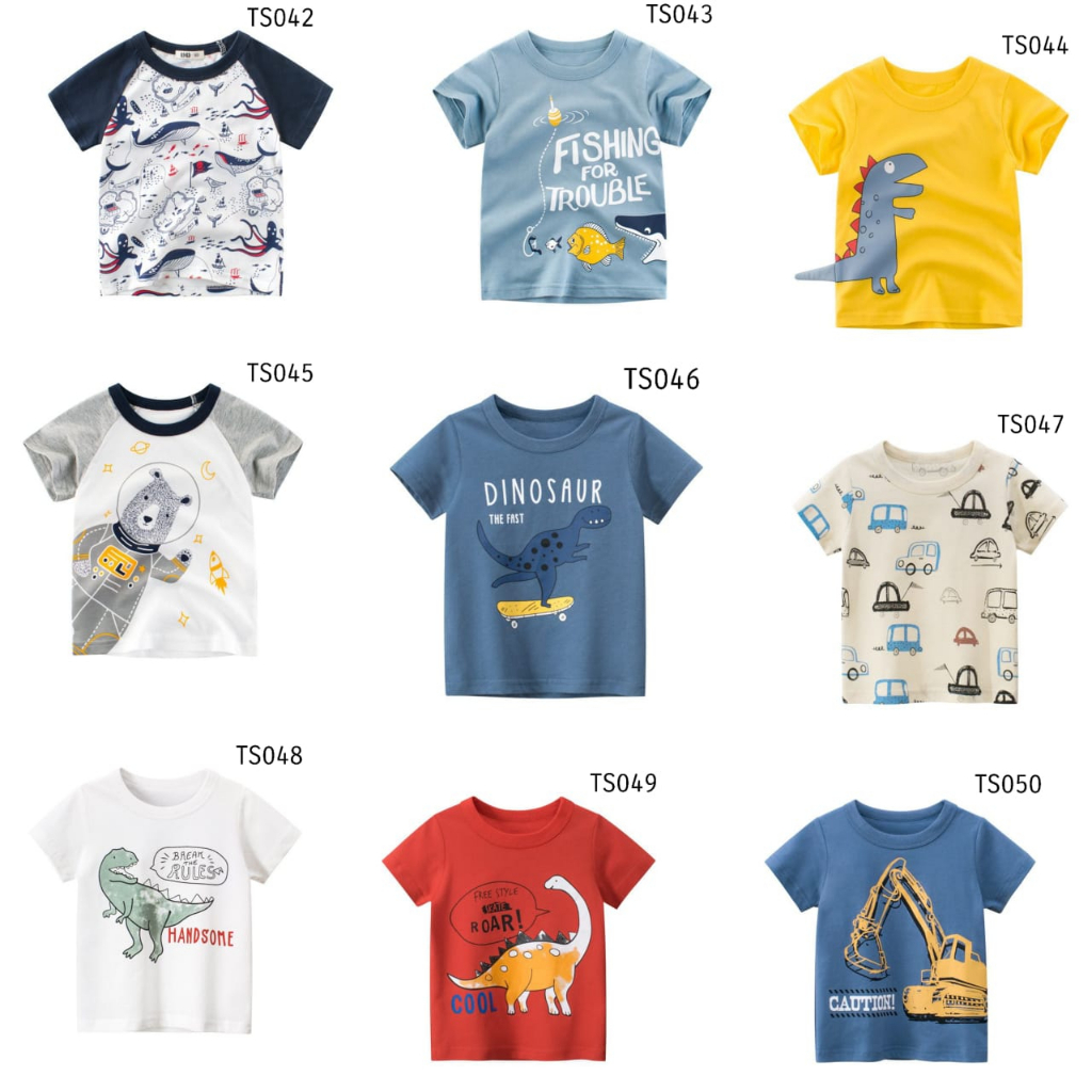 KIDZ BALI - BAJU KAOS ANAK / TSHIRT ANAK LAKI LAKI IMPORT - 2