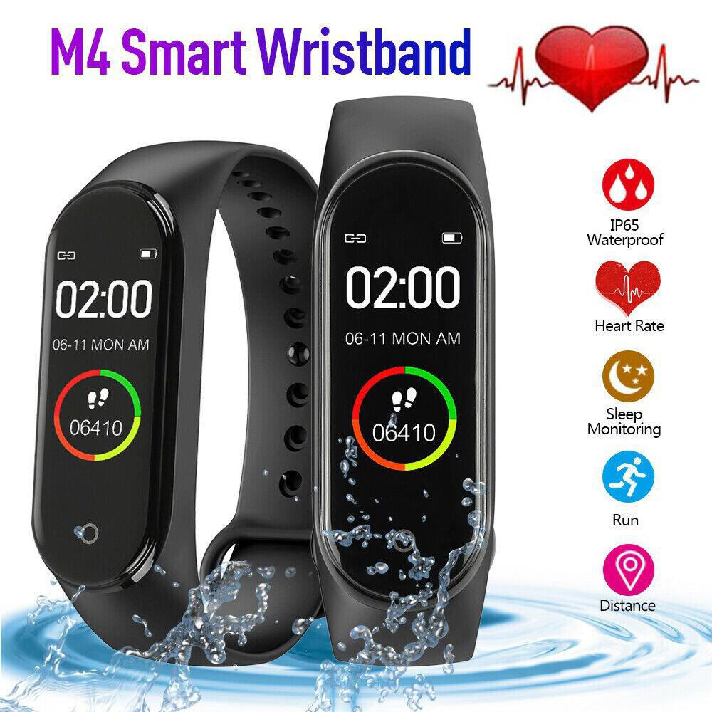 Smartwatch M4 Anti Air Support Android dan Phone Fitur Lengkap Smartband Jam tangan pintar