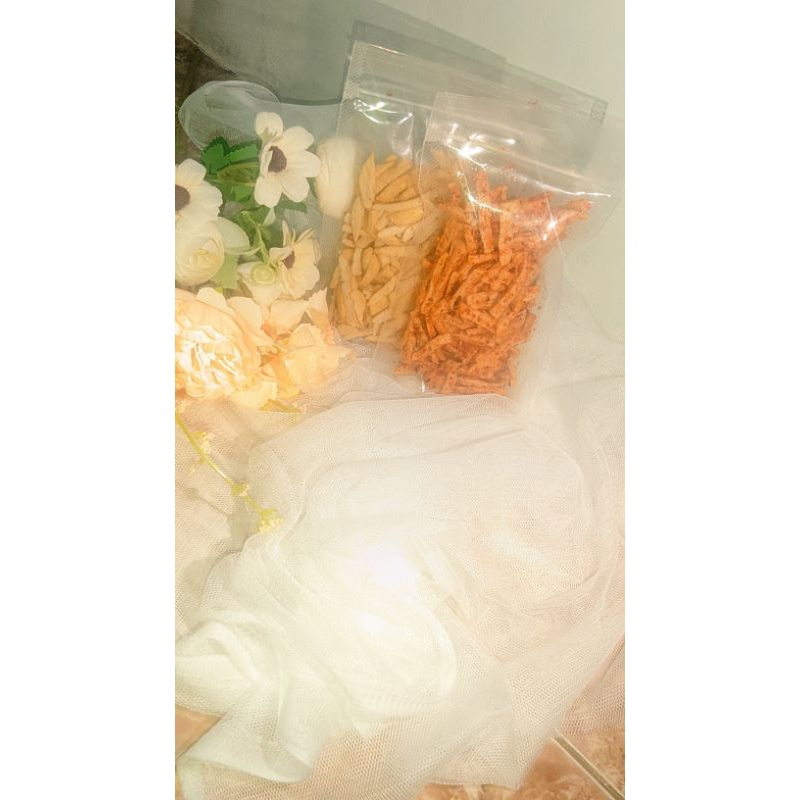 

Basreng Original Daun Jeruk dan Pedas Daun Jeruk