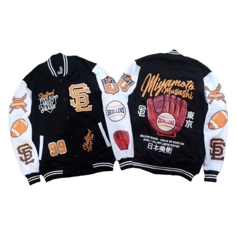 LEGACY || Jaket Varsity Baseball Pria dan Wanita Oversize Jumbo Original | Jaket Vintage Korean Styl