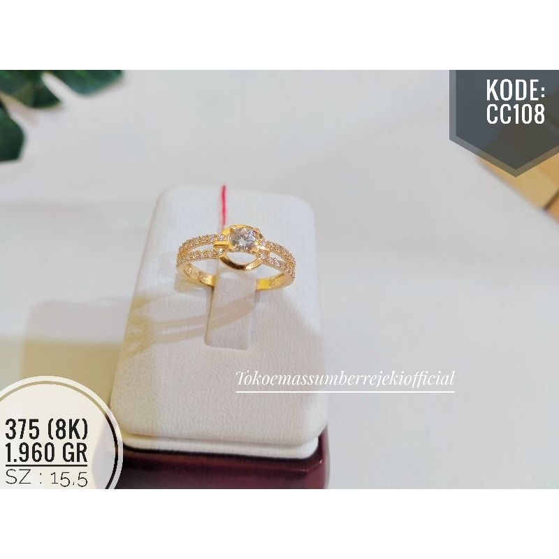 Cincin size 7 -22 / cincin / cincin kekinian / cincin kekinian 375 / cincin model baru 375 / cincin 