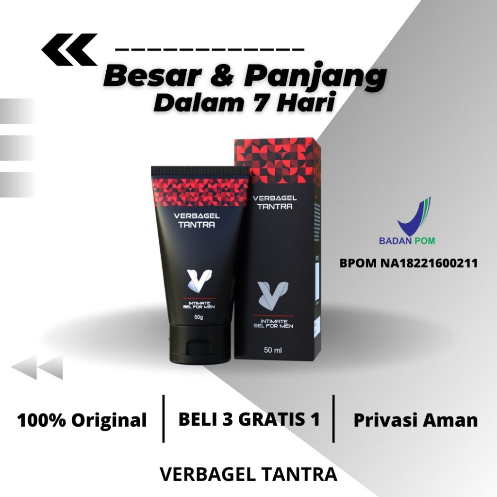 [BISA COD] VERBAGEL Pembesar Dan Pemanjang Pria Sejati - Vakum Pria Idaman Dijamin Besar dan Panjang