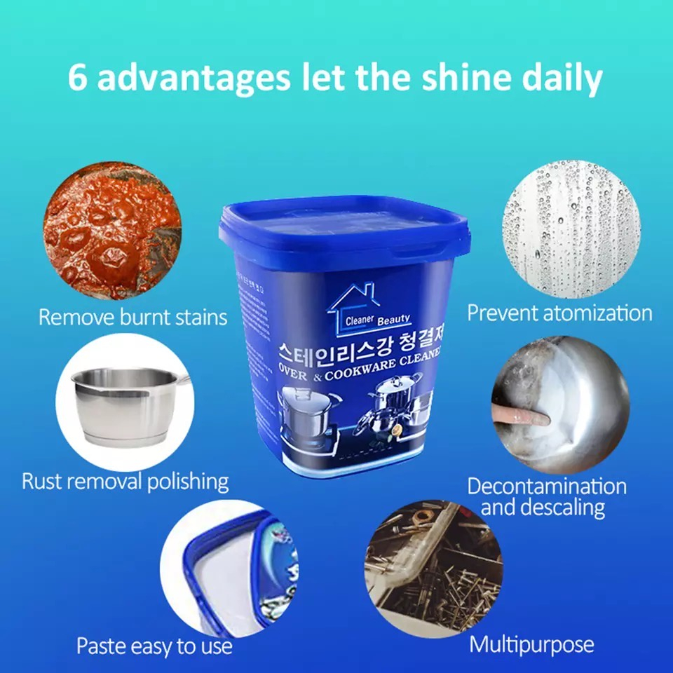 Pembersih Panci Stainless Steel Korean Cleaner Pan Pembersih Panci Dan Teflon