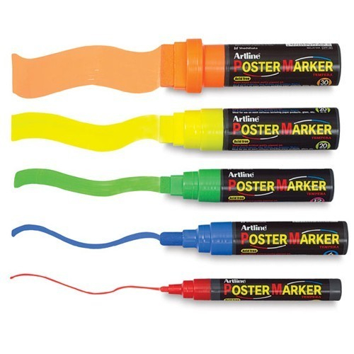 

RK Artline Poster Marker 4mm / Poster Marker / Spidol Cat / Spidol Cat Artline