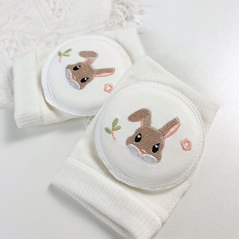 MINICUTE x naughtybebe - Pelindung Lutut Bear Korea Aesthetic / Baby Kneepad / Kaos Kaki Bayi