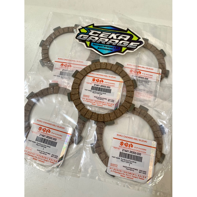 KAMPAS KOPLING SZK FR 80 ORIGINAL 21441-35300-000-Kampas Kopling fr80 original sgp