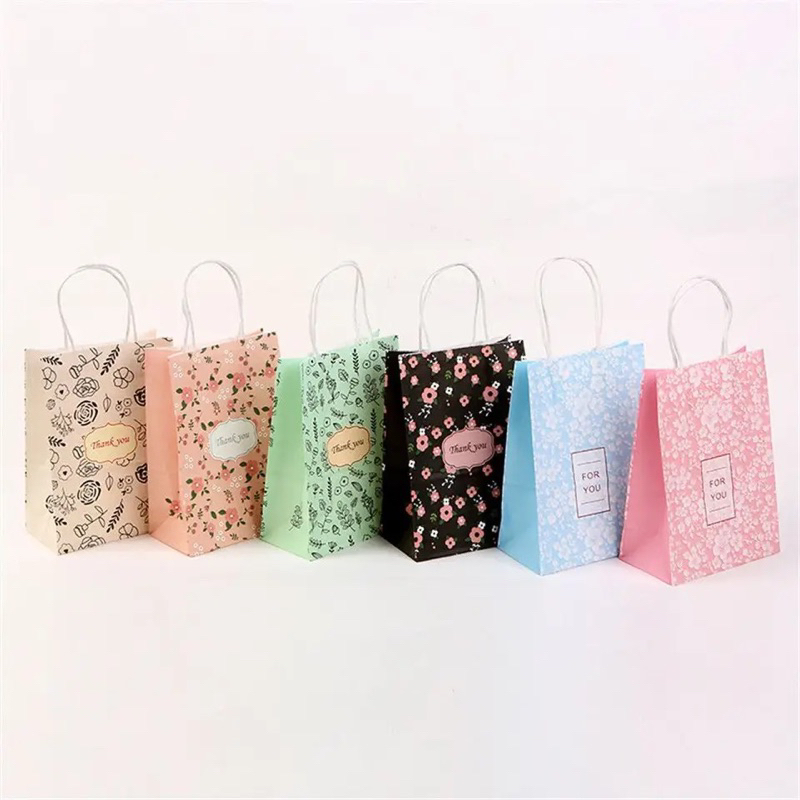 

PAPERBAG MEDIUM FLOWER THANKYOU FOR YOU