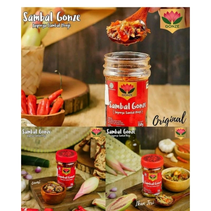 

SAMBAL GONZE KECOMBRANG