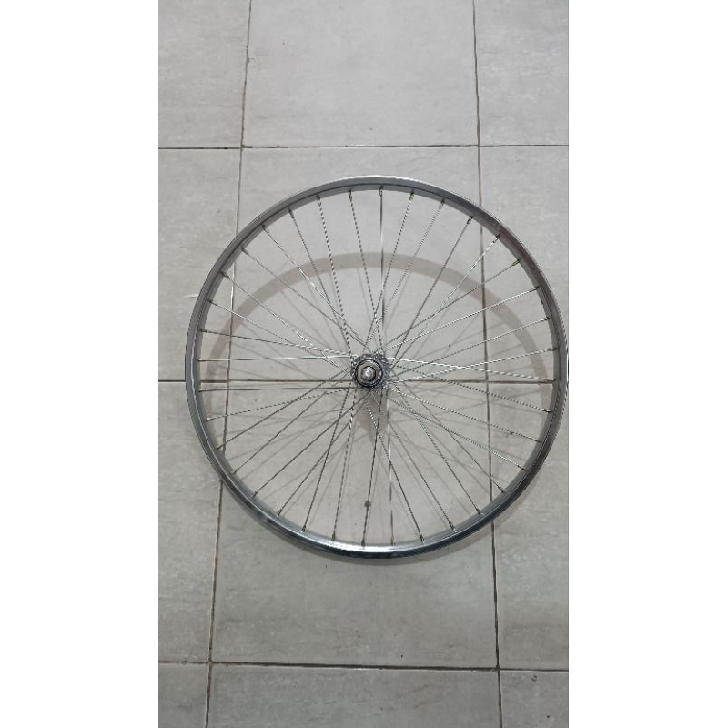 VELG/RIM BESI SEPEDA UKURAN 24 INCH DAN 26 INCH MTB DEPAN ATAU BELAKANG SIAP PAKAI