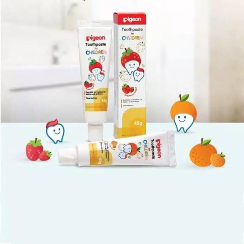 PIGEON Toothpaste 45Gr | Pasta Gigi Bayi