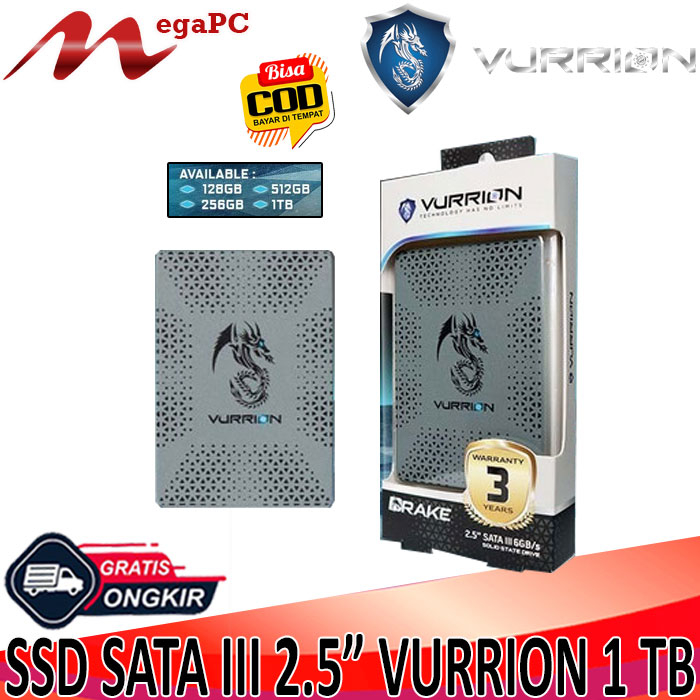 SSD SATA / SSD VURRION - VURRION 2,5'' SATA DRAKE SATA 1 TB