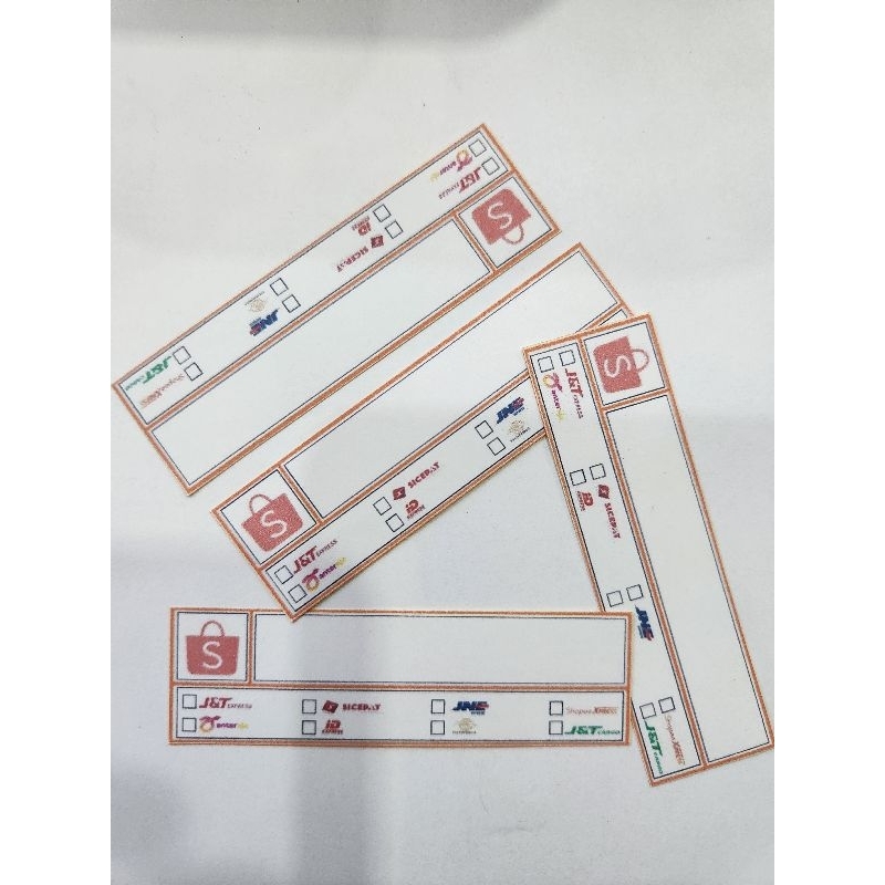 

Stiker HVS Tempelan Nomor Resi Pengiriman Shopee Warna Murah Meriah