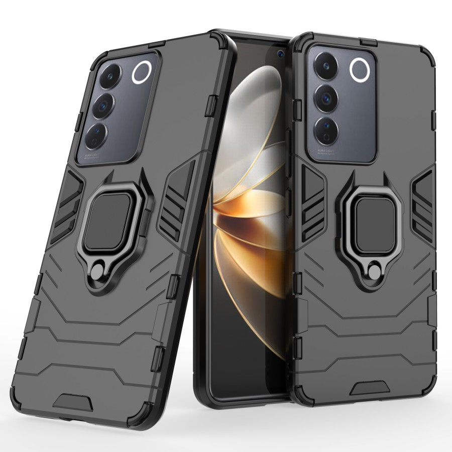 VIVO V29 5G / V27 5G / V27E 5G CASE HYBRID RING PANTHER TPU COVER HARD CASE