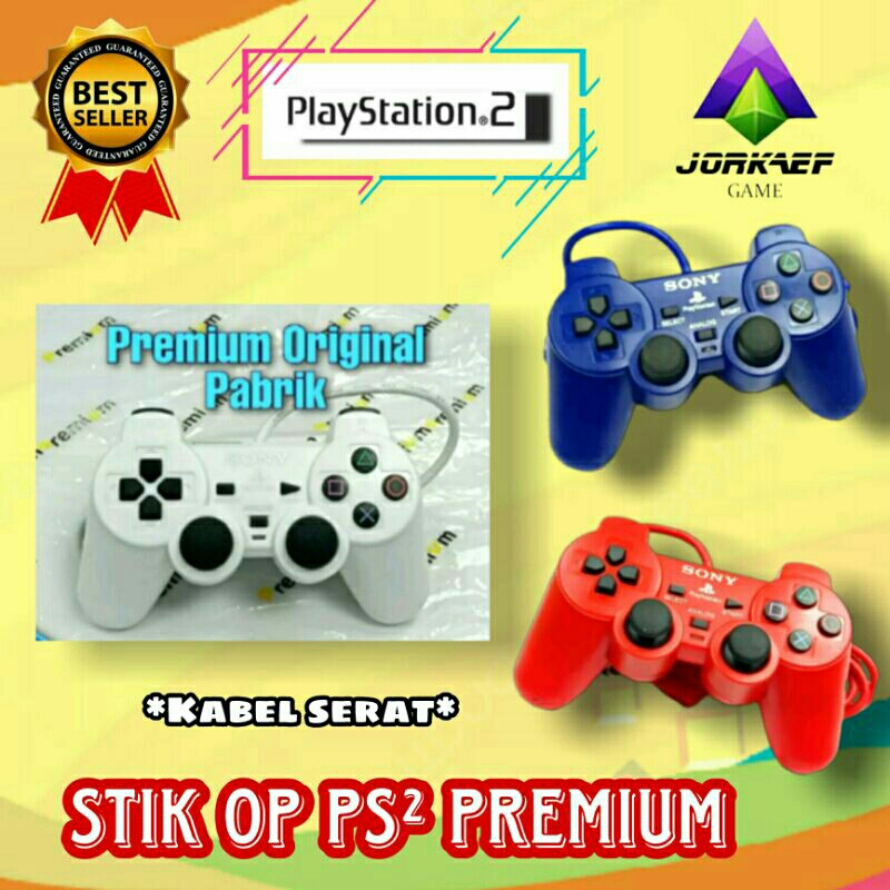 STIK PS2 MEREK PREMIUM STICK PS2 DS2 ORIGINAL PABRIK DS2 3 VARIAN