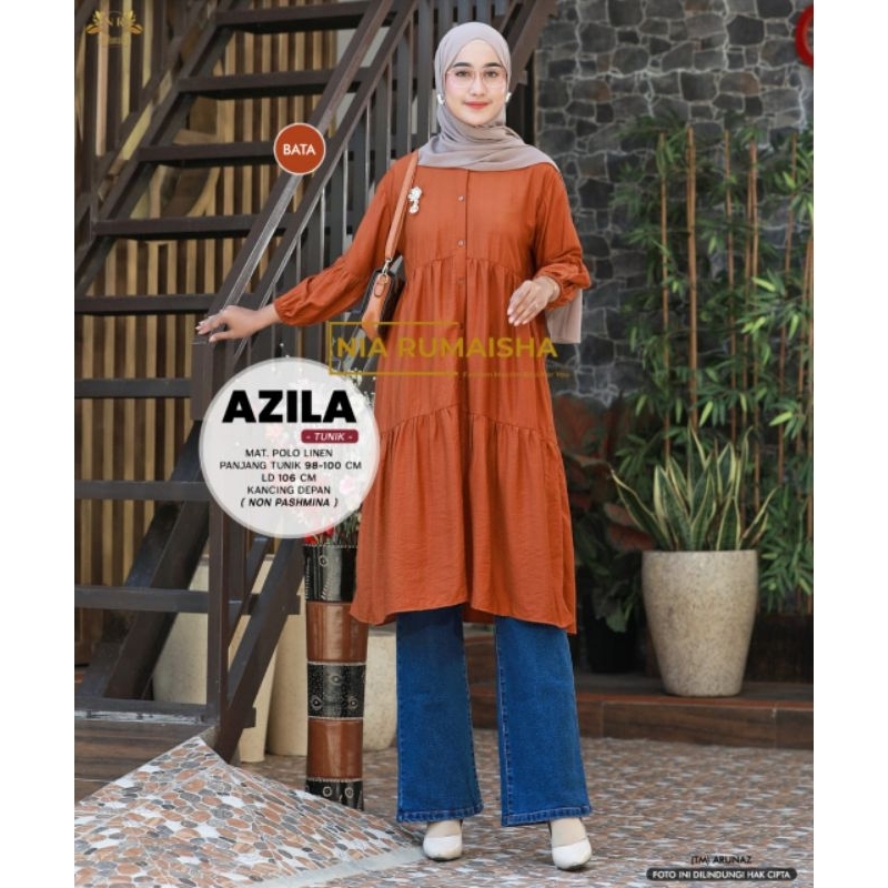 TUNIK OOTD/OOTD KEKINIAN/REMA TUNIK/AZILA TUNIK NIA RUMAISHA