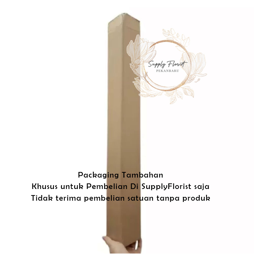 

SUPPLYFLORIST - PACKING TAMBAHAN KARDUS DUS / CORONG KARTON PACKAGING