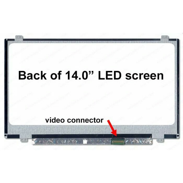 Layar LCD LED 14.0 SLIM 40PIN Acer Aspire V5-431, Acer Aspire V5-471