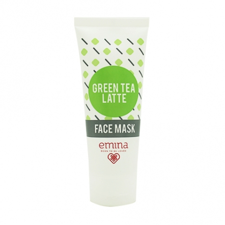 ✨ AKU MURAH ✨ EMINA Green Tea Latte Face Mask 60 ML [BPOM]