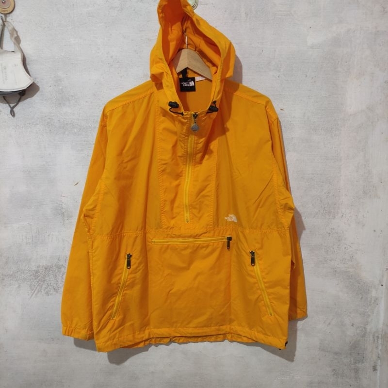 Tnf anorak cagoule nylon parasut men's M