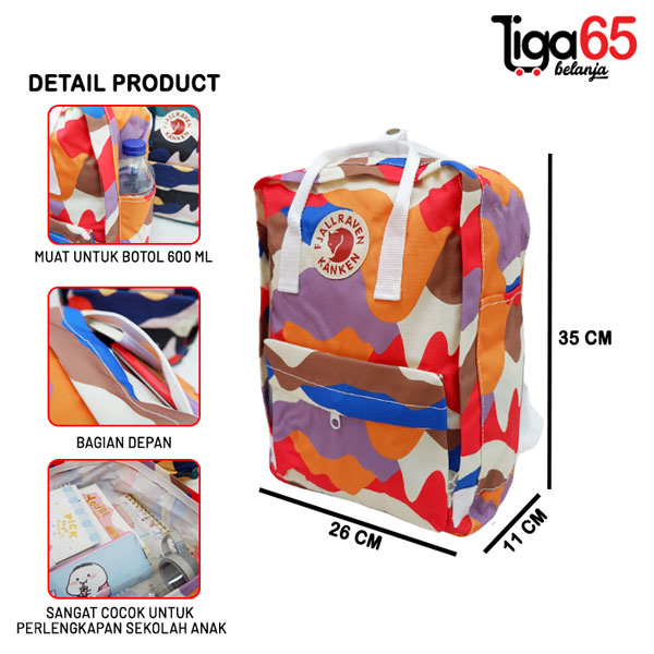 365 Tas Ransel Anak Remaja Tas Kuliah Tas Ransel Sekolah Tas Punggung Backpack Keren / Bag D914