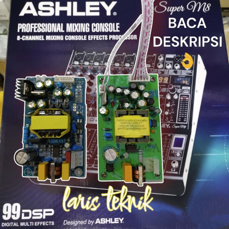 MODUL PSU MIXER ASHLEY SUPER M8 PSU MIXER ASHLEY 8 CHANEL