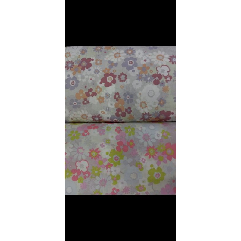 katun jepang tokai senko motif bunga