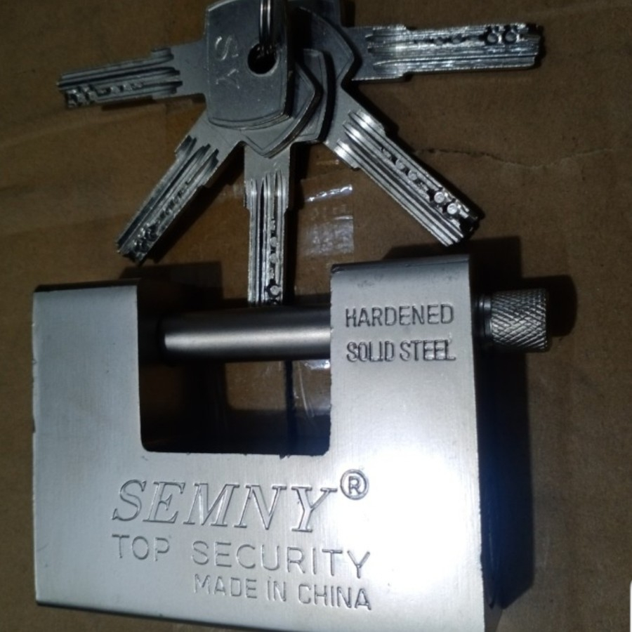 Gembok Semny Extra Safety Gembok Kunci 94mm Anti Maling Anti Karat