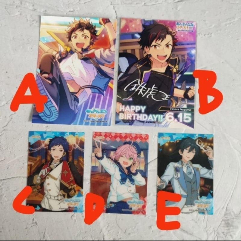 Official merchandise ensemble stars card bromide tetora tori hakuto yuzuru