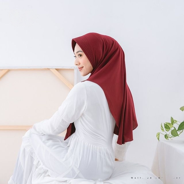 Hijab Instan Bergo Pinguin Jersey / Jilbab Instan Jersey Premium