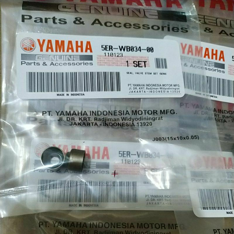 seal klep ORI 100% YGP 5ER-E2119-00 / 5ER-WB034-00 crypton, Jupiter, jupiter z Burhan, jupiter z 2010, vega R, vega R new, vega zr