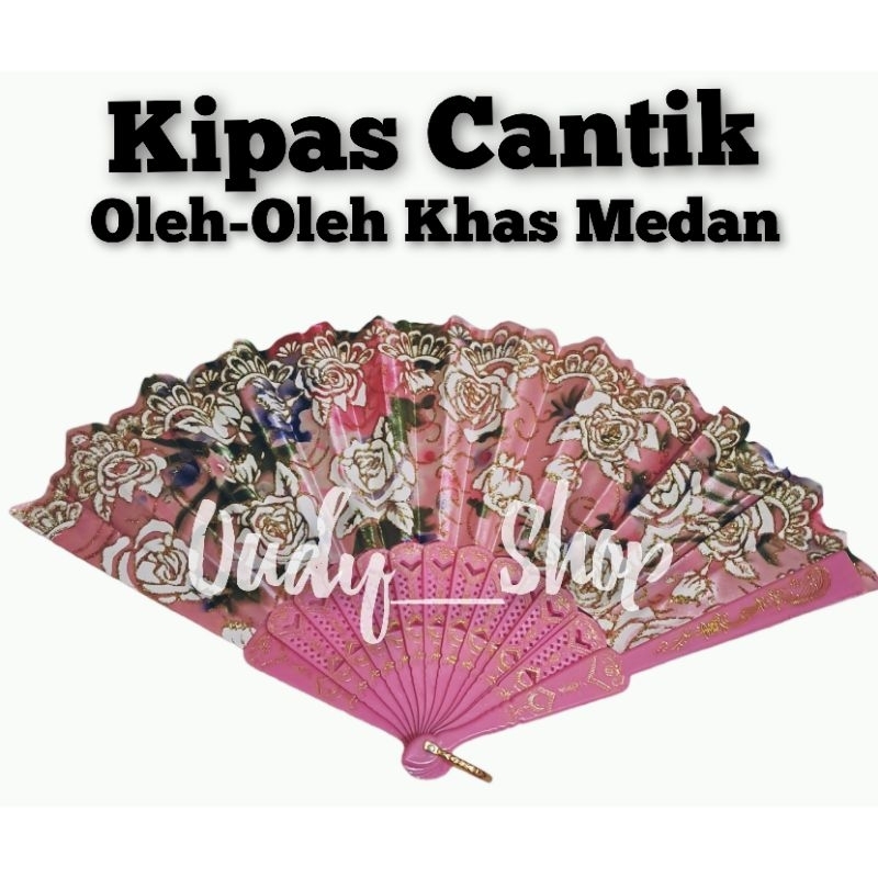 Kipas Tangan Cantik Oleh Oleh Khas Medan Sumatra