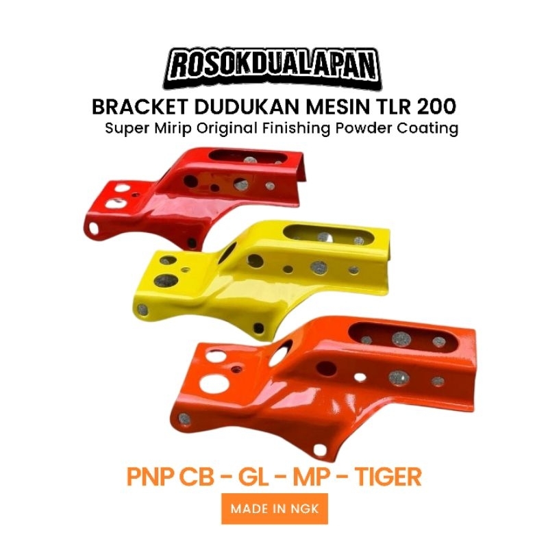 (FreeOngkir) Pangkon Mesin Honda TLR 200 Handmade Presisi Finishing Powder Coating Original Nganjuk