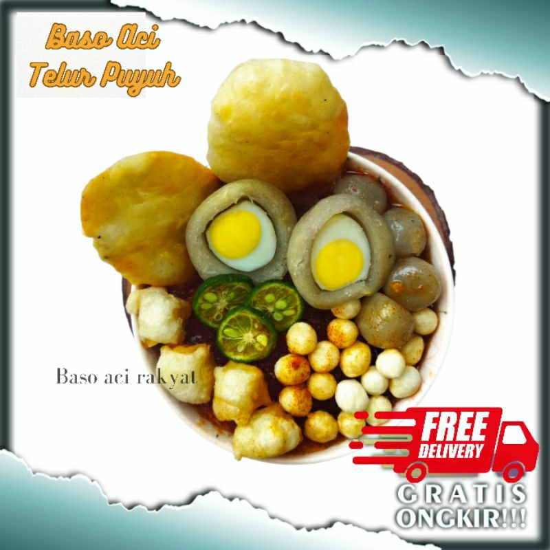 

BASO ACI RAKYAT_VARIAN TELUR PUYUH - 1 TELUR UTUH - TER ENAK