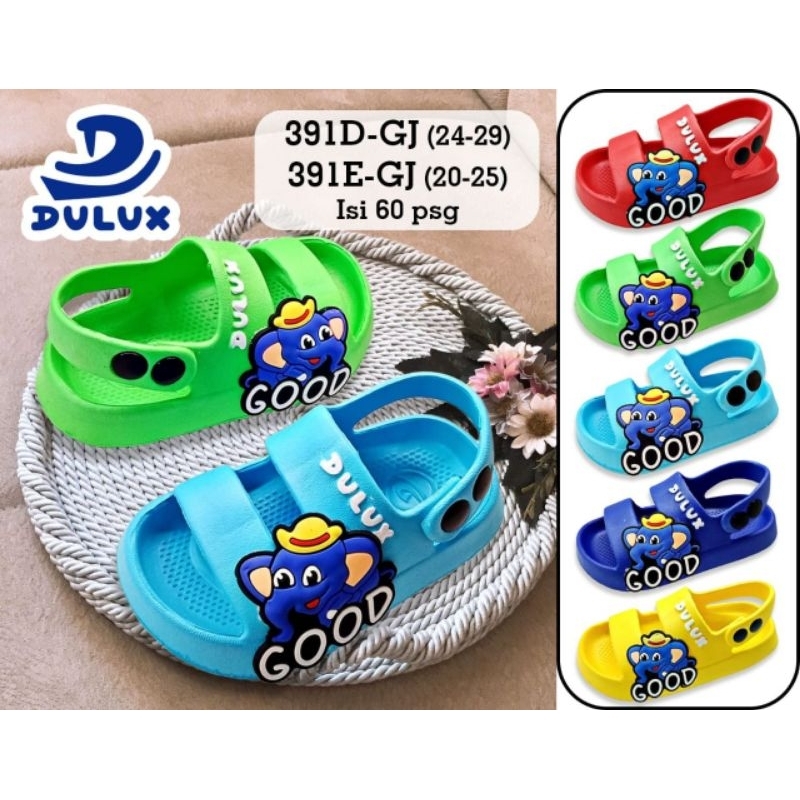 Sandal Anak Laki-laki Perempuan Sandal Jelly Import Sandal Karet Import Dulux Anak Elephant