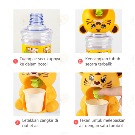 NR Mainan dispenser mini /Mainan galon air minum anak /Water dispenser air minum ukuran mini