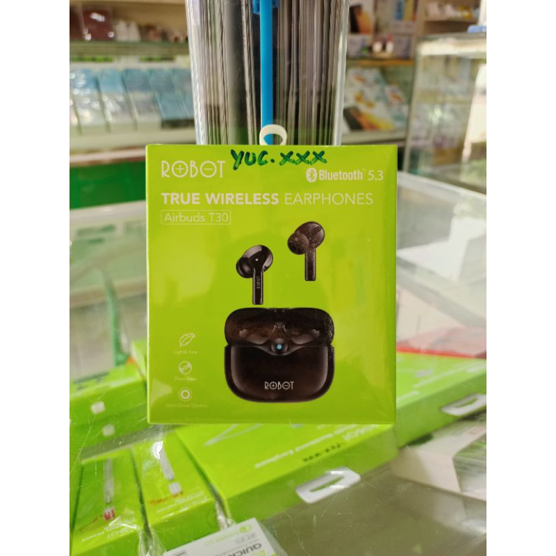 Robot wireless Earphones Airbuds T30 plasmaponsel