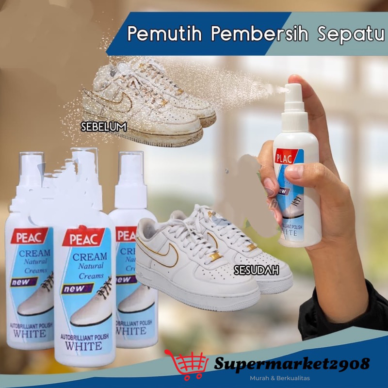 100 ML Cairan Pembersih dan Pemutih Sepatu / Shoe Cleaner / Polish