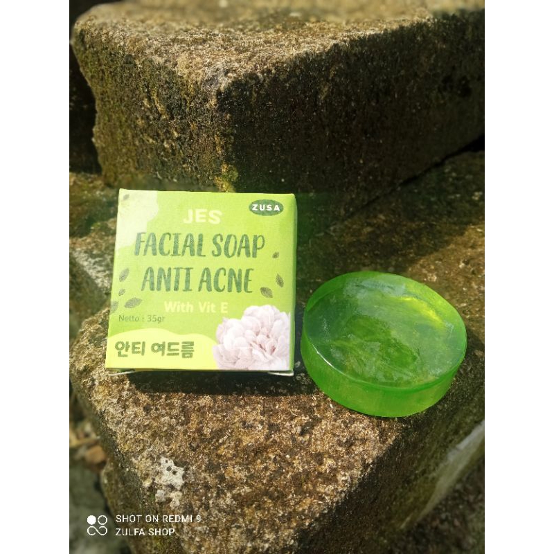 Jestham facial soap anti acne/jestham sabun acne