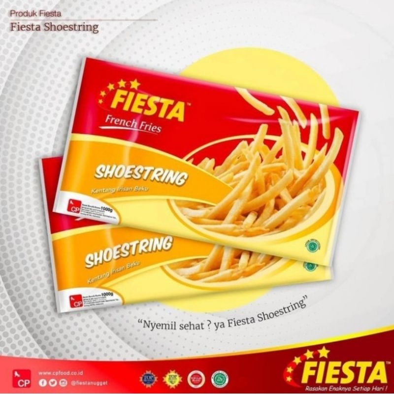 

Fiesta Kentang Shoestring 1kg | Premium